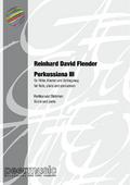 Perkussiana 3für Flöte, Klavier und Schlagzeug