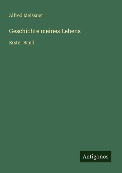 Geschichte meines Lebens