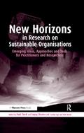 New Horizons in Research on Sustainable Organisations