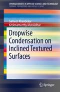 Dropwise Condensation on Inclined Textured Surface