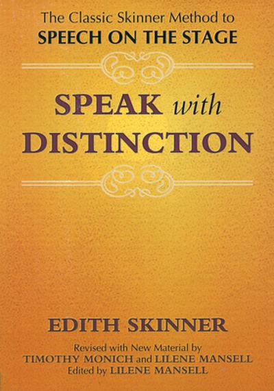 Speak with Distinction