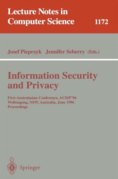 Information Security and Privacy