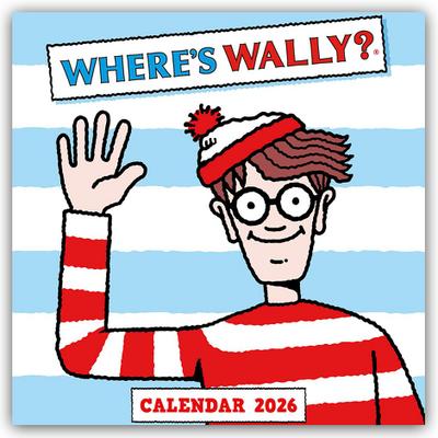 Where’s Wally? - Wo ist Wally 2026 - Wand-Kalender - Original Plenty Gifts-Kalender [Mehrsprachig] [Kalender]