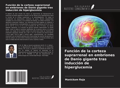Función de la corteza suprarrenal en embriones de Danio gigante tras inducción de hiperglucemia