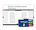 Abbruch- und Rückbauarbeiten in der Praxis