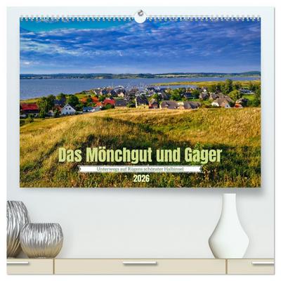 Das Mönchgut und Gager (hochwertiger Premium Wandkalender 2026 DIN A2 quer), Kunstdruck in Hochglanz