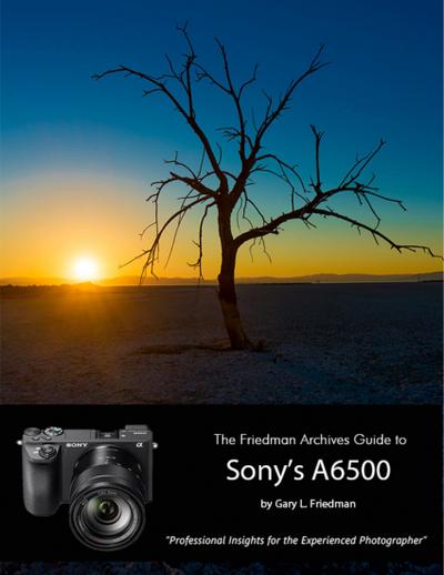 The Friedman Archives Guide to Sony’s A6500 - Professional Insights for the Experienced Photographer