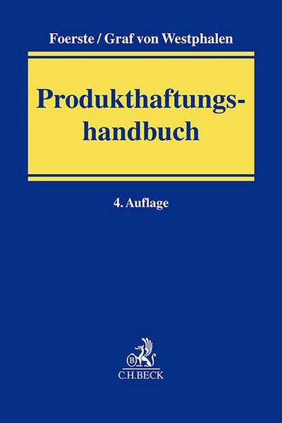 Produkthaftungshandbuch