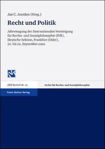 Recht und Politik