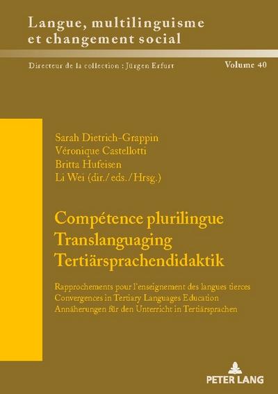 Compétence plurilingue / Translanguaging / Tertiärsprachendidaktik