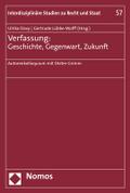 Verfassung: Geschichte, Gegenwart, Zukunft