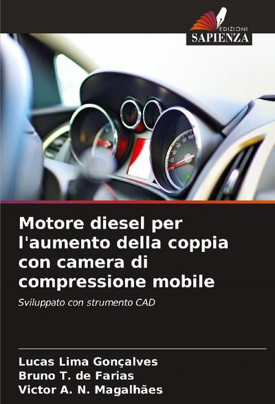 Motore diesel per l’aumento della coppia con camera di compressione mobile