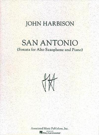 San Antonio Sonata: For Alto Saxophone & Piano