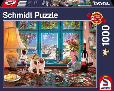Am Puzzle-Tisch