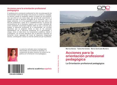 Acciones para la orientación profesional pedagógica