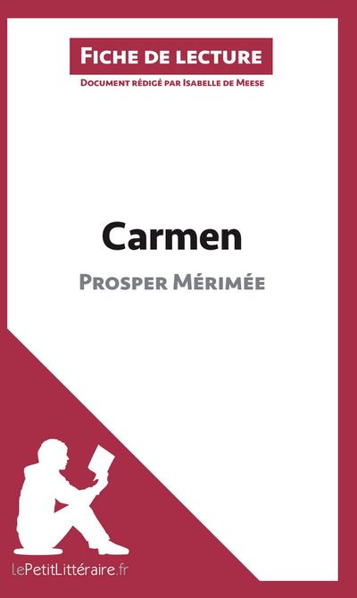 Carmen de Prosper Mérimée (Analyse de l’¿uvre)