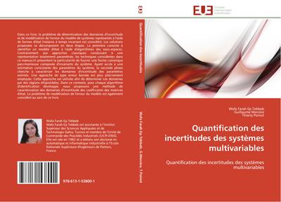 Quantification des incertitudes des systèmes multivariables
