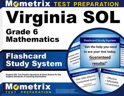 Virginia Sol Grade 6 Mathematics Flashcard Study System