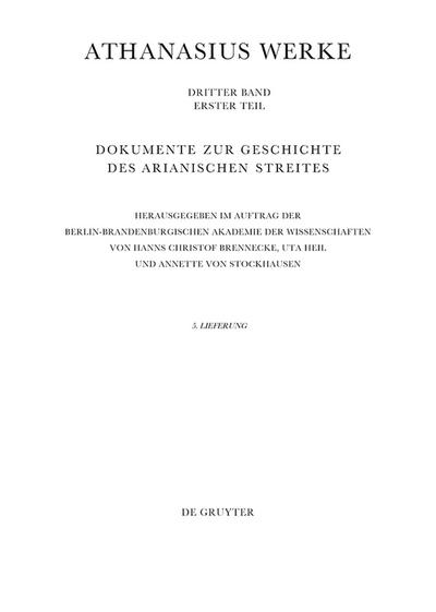 Bis zum Vorabend der Synode von Konstantinopel (381)