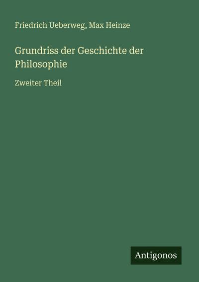 Grundriss der Geschichte der Philosophie