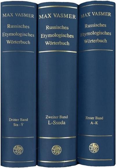 Russisches etymologisches Wörterbuch / Sta – Ÿ: Sta-Y