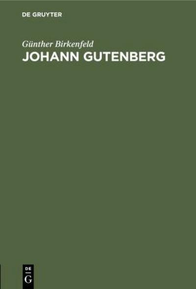 Johann Gutenberg