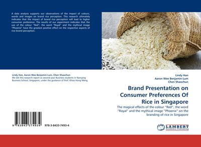 Brand Presentation on Consumer Preferences Of Rice in Singapore