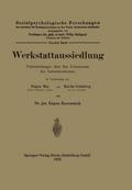 Werkstattaussiedlung