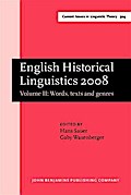 English Historical Linguistics 2008