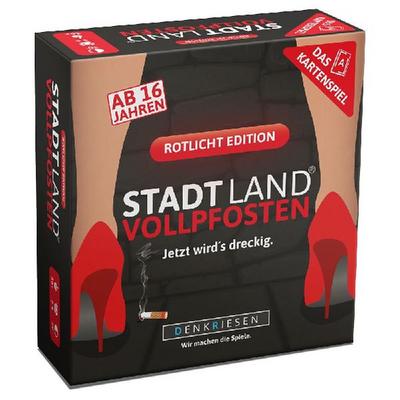 STADT LAND VOLLPFOSTEN® Kartenspiel - Rotlicht