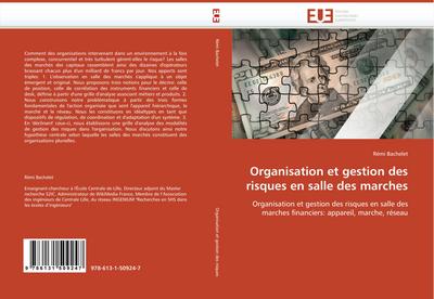 Organisation et gestion des risques en salle des marches