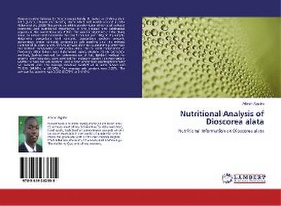 Nutritional Analysis of Dioscorea alata