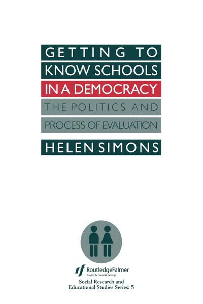 Getting To Know Schools In A Democracy