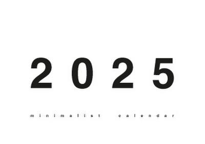 Wandkalender 2025 - Kalender 2025 im A3 Querformat