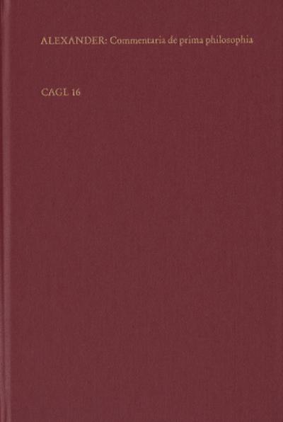 Commentaria in duodecim Aristotelis libros de prima philosophia