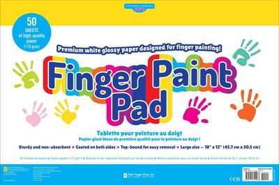 Studio Series Junior Finger Paint Pad (50 Sheets)