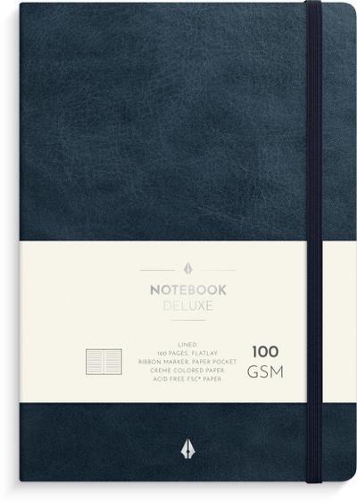 Burde Notizbuch Deluxe A5 blau