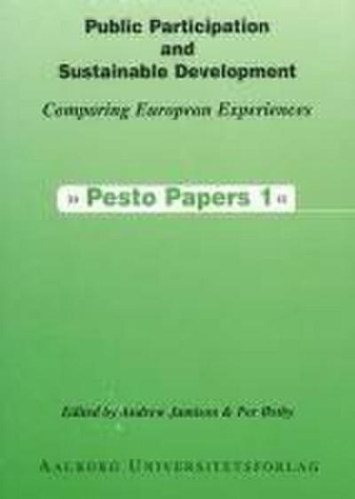 Public Participation and Sustainable Development