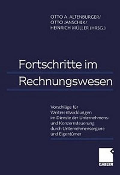 Fortschritte im Rechnungswesen