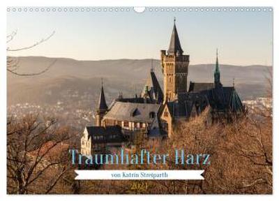 Traumhafter Harz (Wandkalender 2024 DIN A3 quer), CALVENDO Monatskalender
