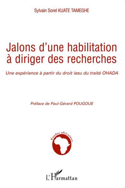 Jalons d’une habilitation à diriger des recherches