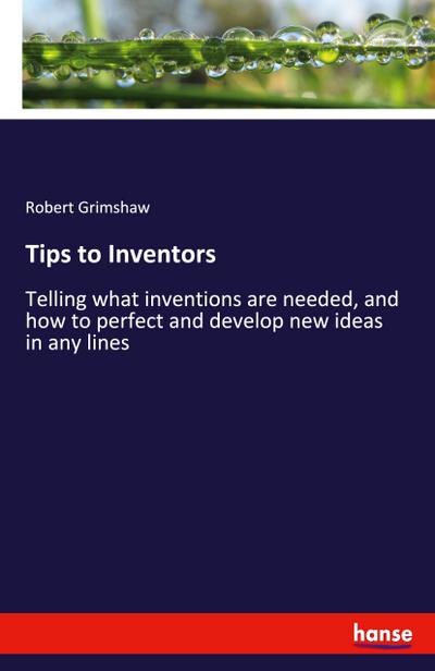 Tips to Inventors