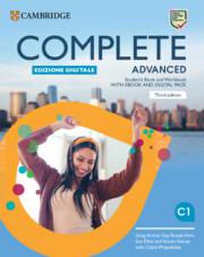 Complete Advanced Student’s Book and Workbook with eBook and Digital Pack (Italian Edition-Bsmart)