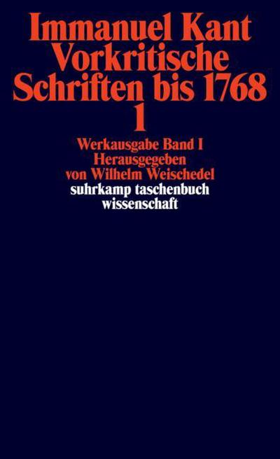 Werkausgabe 1