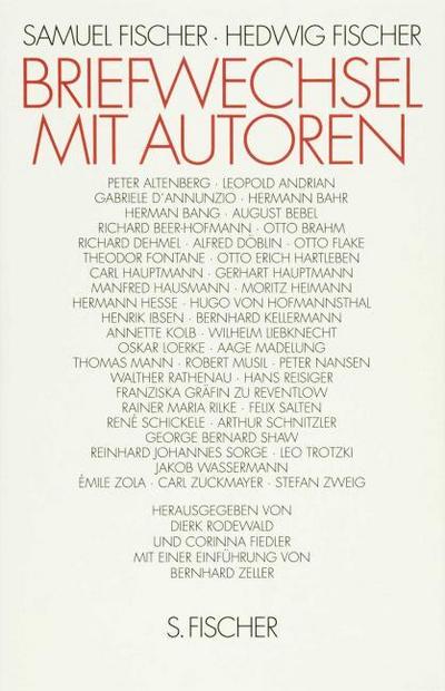 Briefwechsel mit Autoren