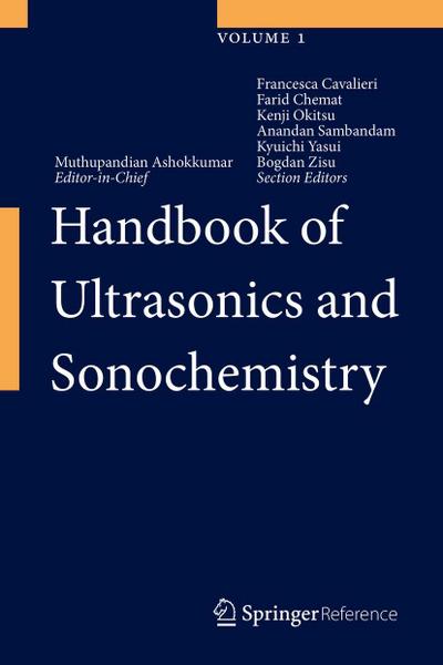 Handbook of Ultrasonics and Sonochemistry