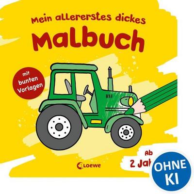 Mein allererstes dickes Malbuch - Traktor