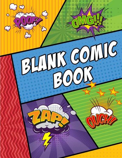 Books, D: Blank Comic Book