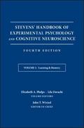 Stevens’ Handbook of Experimental Psychology and Cognitive Neuroscience, Volume 1, Learning and Memory
