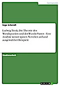 Ludwig Tieck, Die Theorie des Wendepunkts und des Wunderbaren - Eine Analyse seiner späten Novellen anhand ausgewählter Beispiele